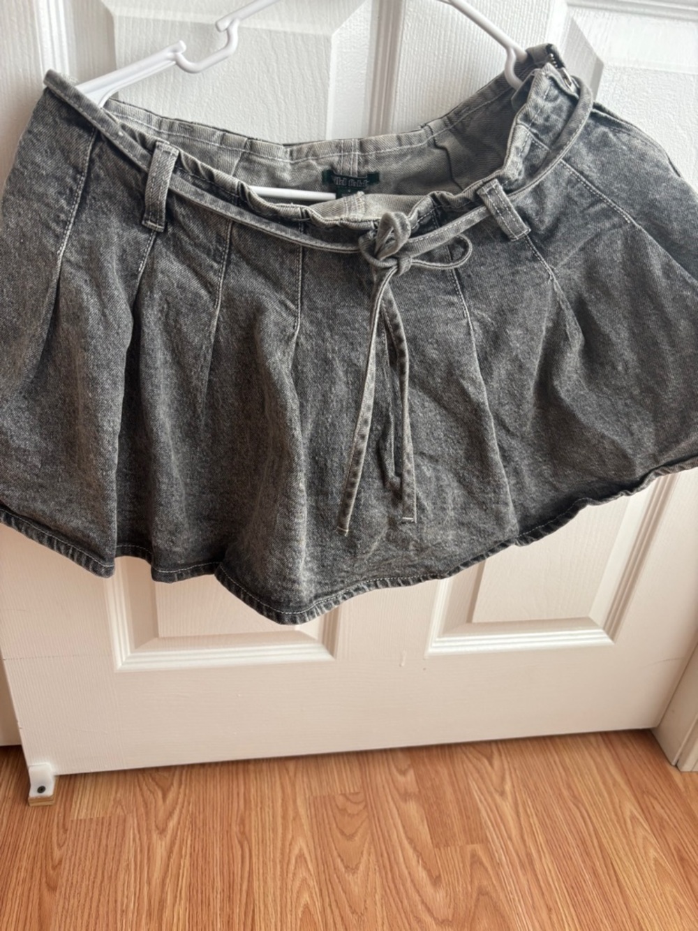 wild fable Gray Washed Mini Skirt